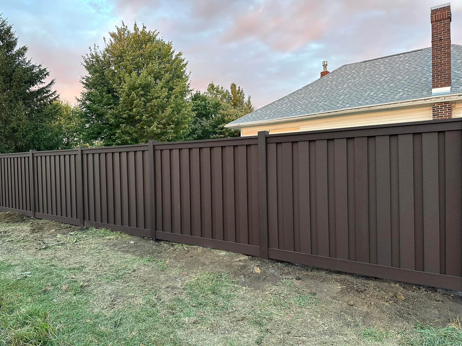 Vertical Composite Privacy — Composite Fences