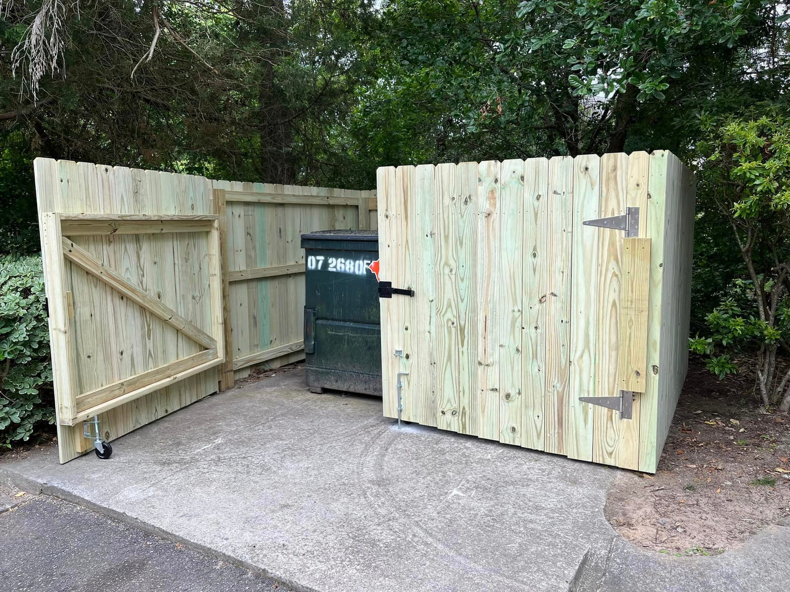 Dumpster Corral 3