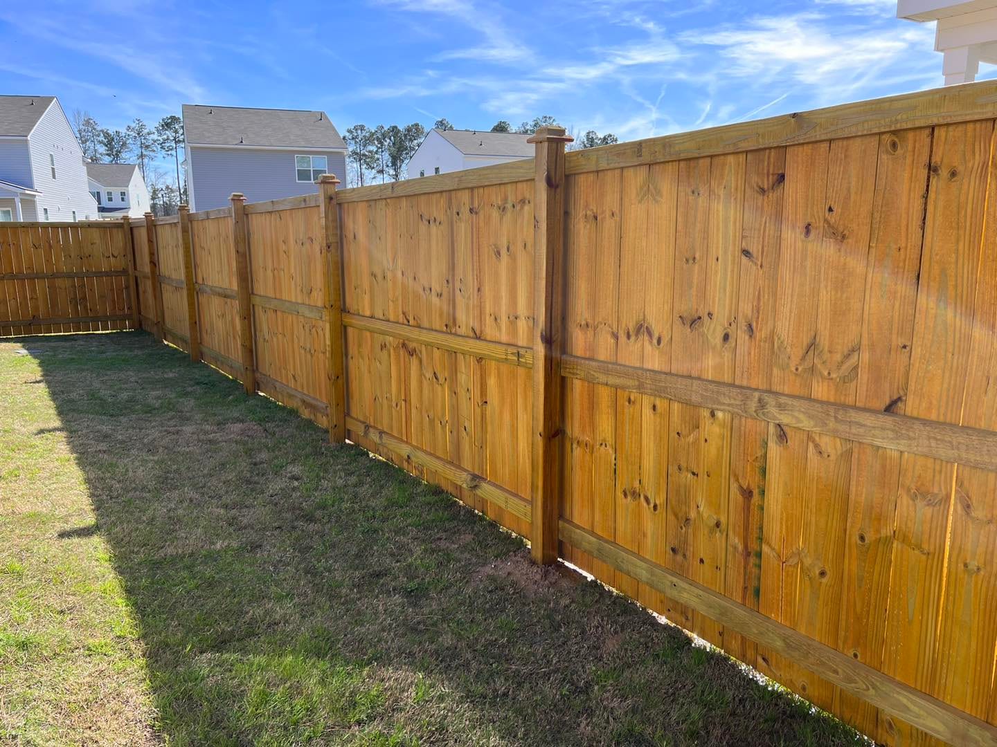 Fence Staining 2