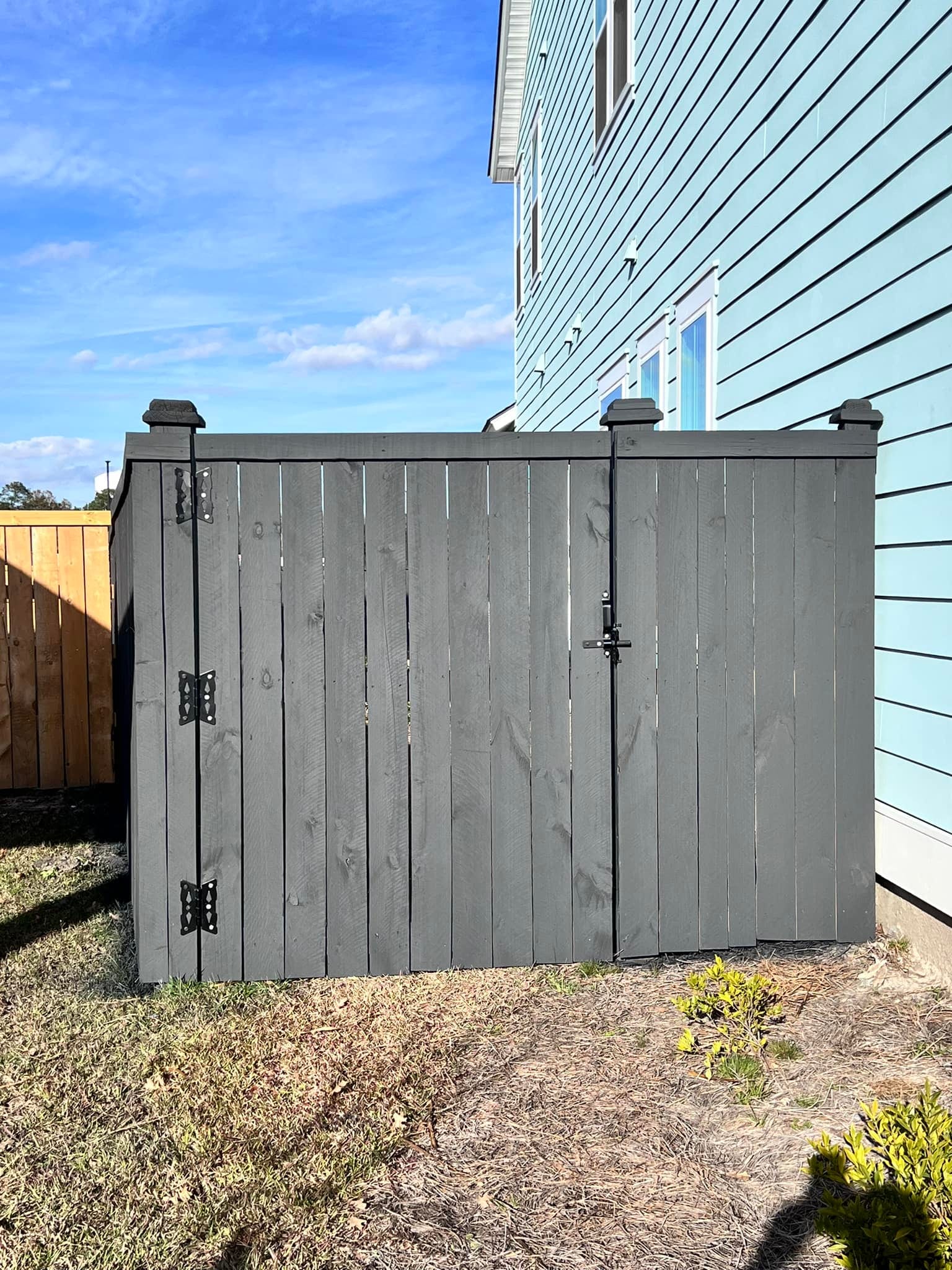 Fence Staining 3