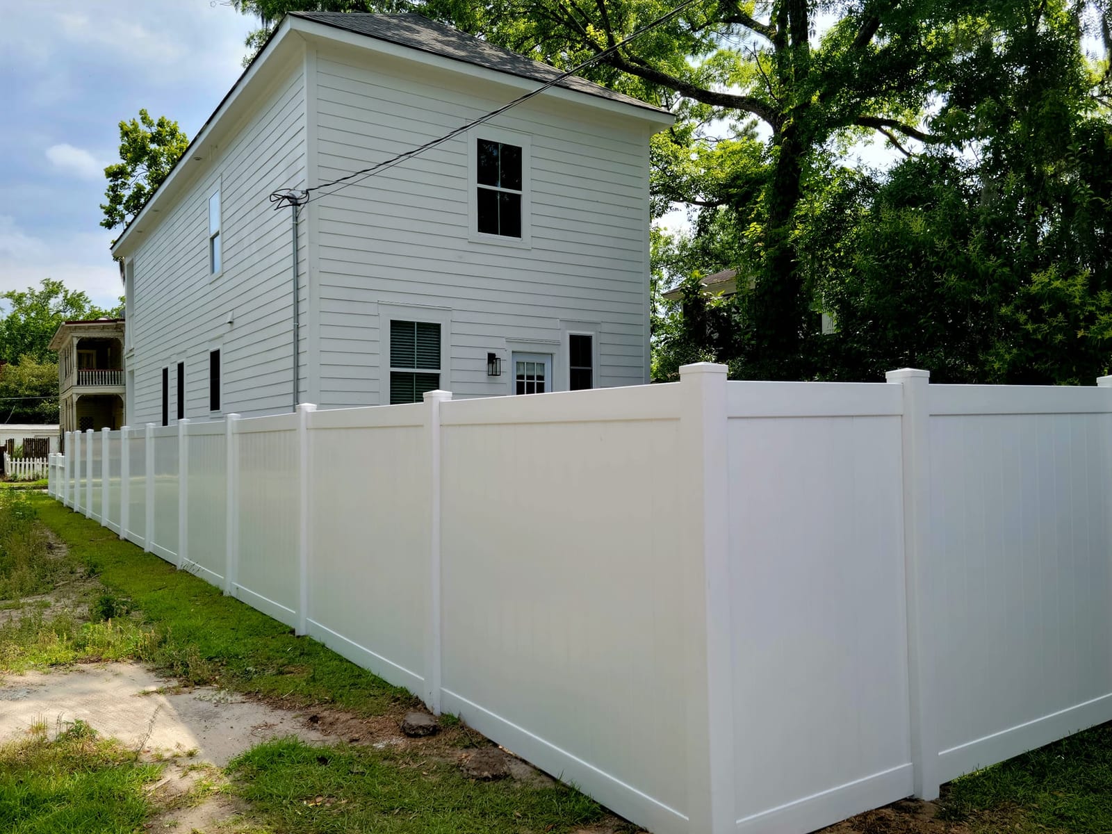 Vinyl Fence 7