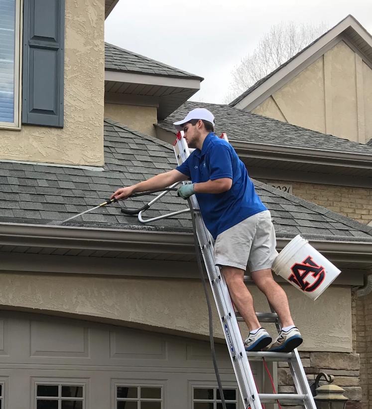 Standard Cleaning — Gutter Cleaning