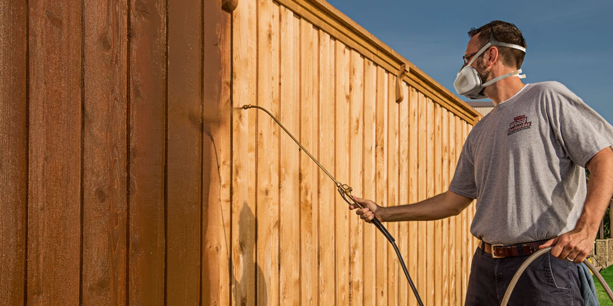 New Fence Staining — Fence Staining